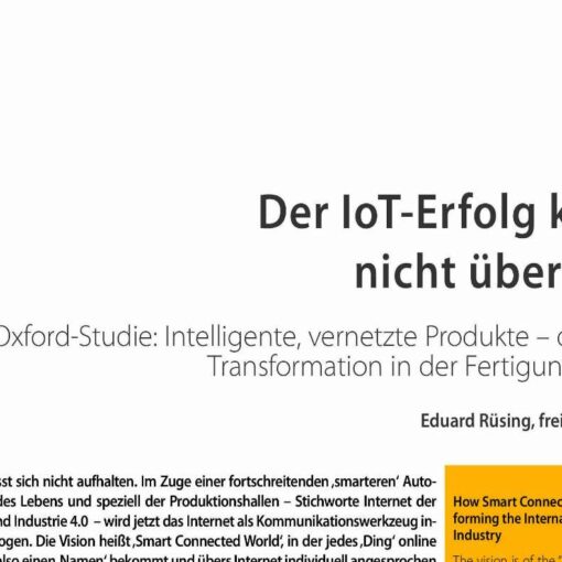 Smart Connected Products